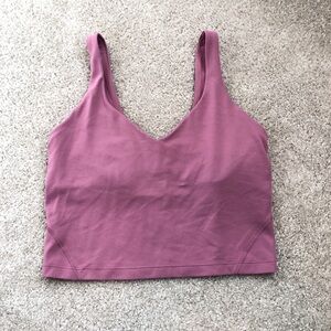 Lululemon Align Tank Top Velvet Dust Light Support Nulu Yoga Tank Size 6